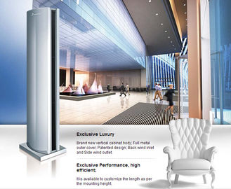 高い等級の垂直ドアのためのステンレス鋼の熱くする空気カーテン高い3.5m