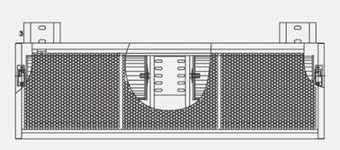 220V-50Hz 水レストランのための暖かい Theodoor の暖房の空気カーテン ファン