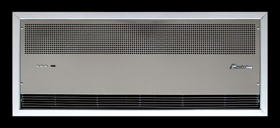 Recessed Ceiling Wind Thermal Air Curtain Heating Barrier With Fan Cooling or Heating Air